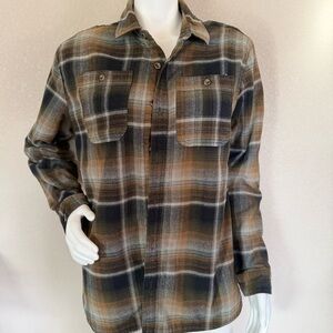 Rugged Elements Menโs Cotton Flannel Plaid (Shirt-Jacket) Size M